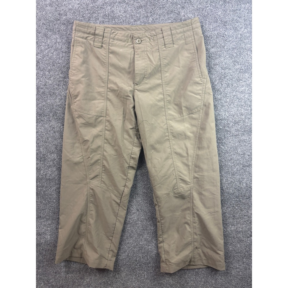 Patagonia Hiking Pants Womens 8 Brown‎ Outdoor Utility Crop Straight Leg